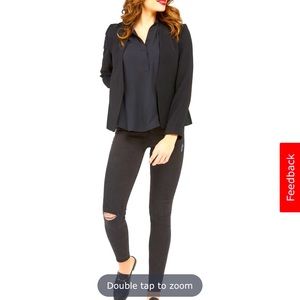 SPANX Distressed Skinny Jeans Medium